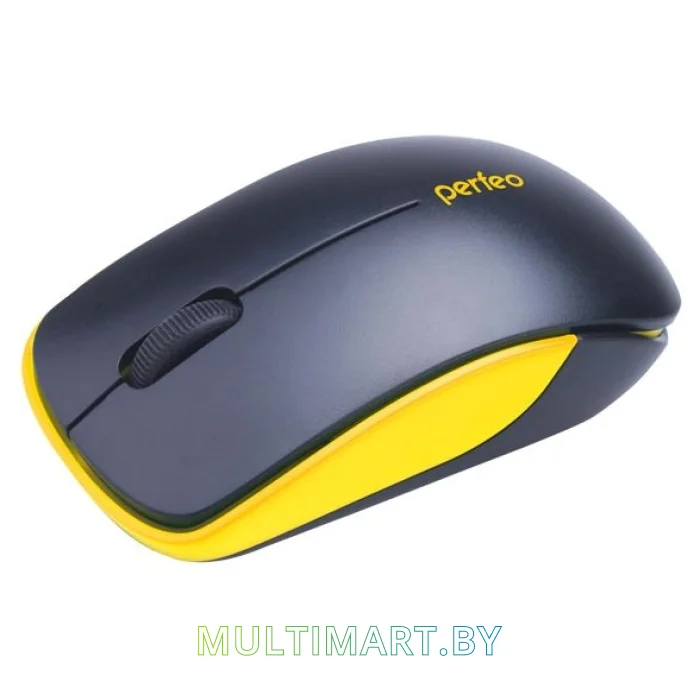 Мышь Perfeo PF-763-WOP Assorty (черный/желтый)
